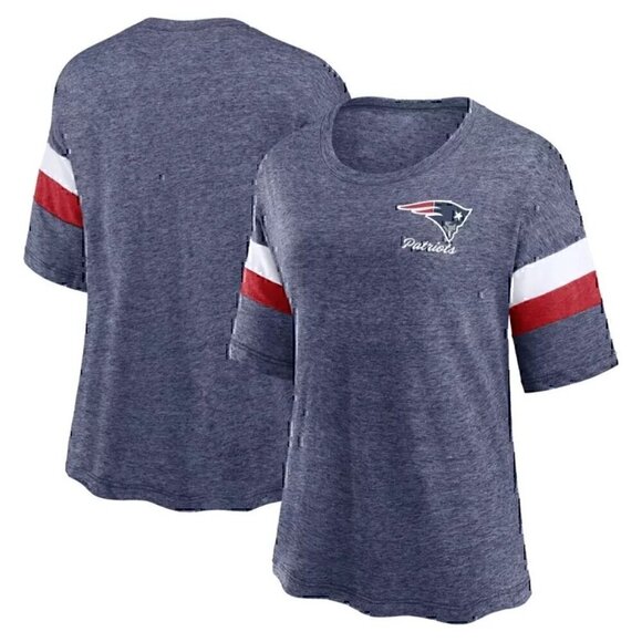 NFL Tops - NFL New England Patriots Women's Weak Short Sleeve